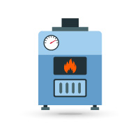 icône prestation chauffage et pompes à chaleur